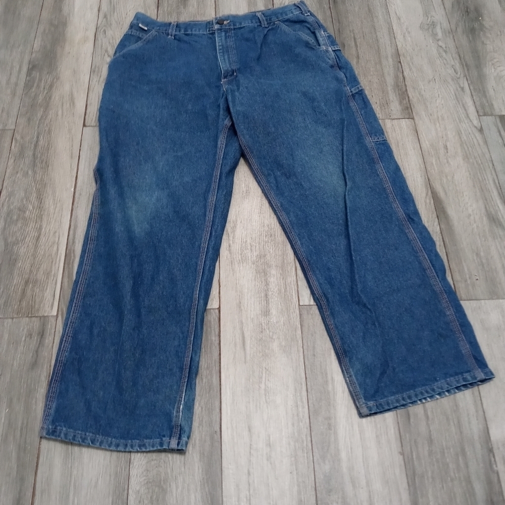 Carhartt FR Denim Carpenter Utility Jeans. NFPA 2112 38x30